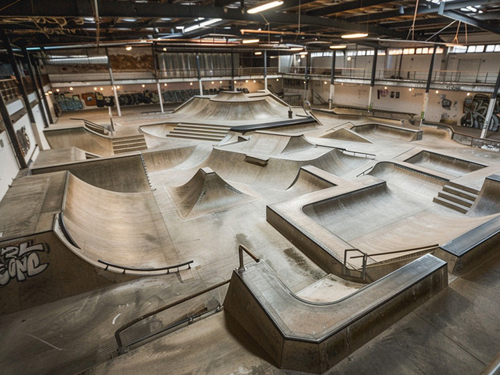 Skatepark & Street Plaza